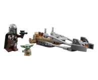 LEGO STAR WARS 75436 Śmigacz Mandalorianina i Grogu - 1473546 - zdjęcie 3